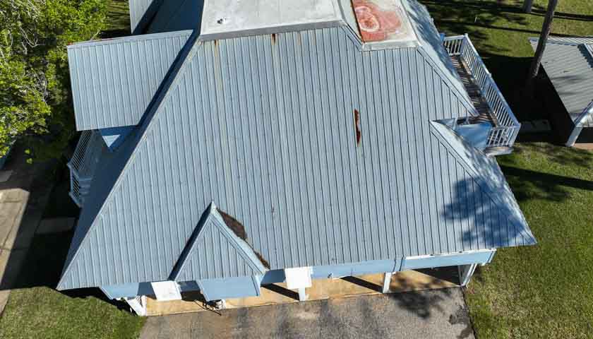 New Roof to Combat Salt Corrosion Damage