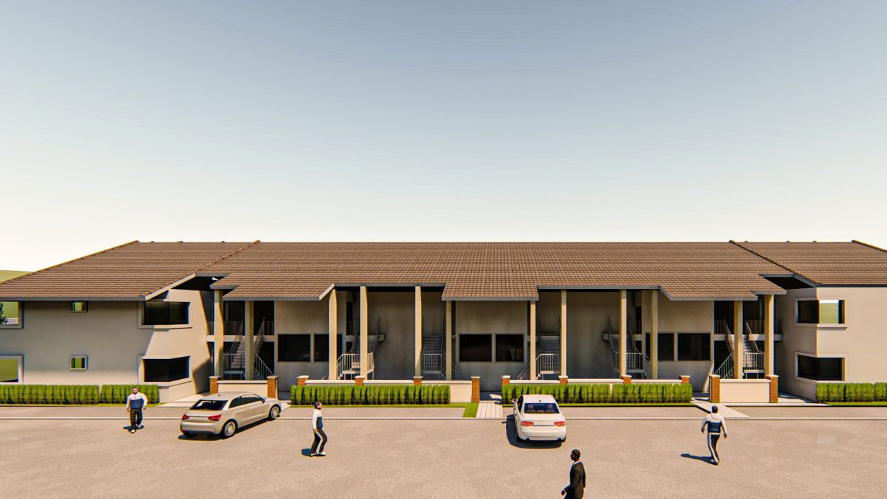 Roofing 3D Rendering
